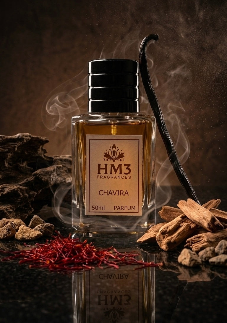 عطر HM3 شيفيرا - عطر يومي خشبي، بودري ومسكي
