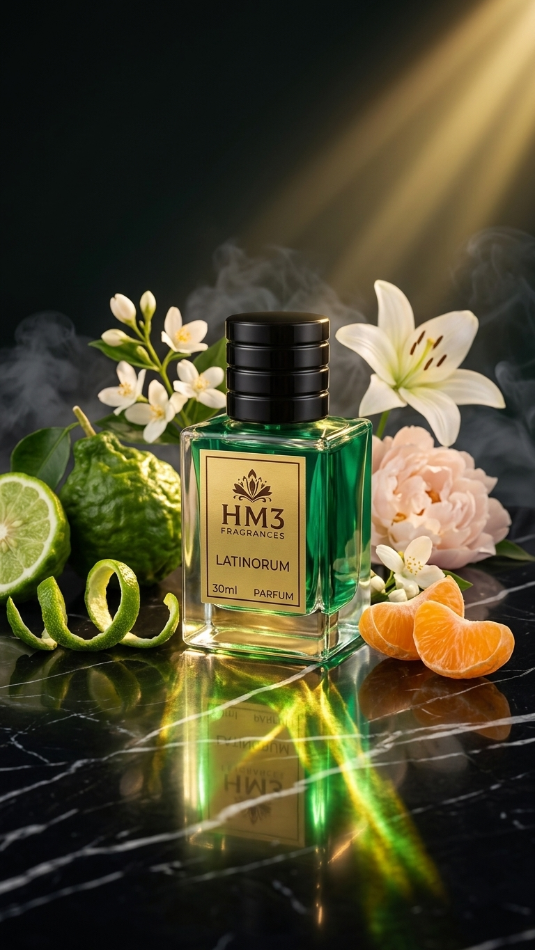 HM3 Latinorum Perfume – Fruity Floral & Citrus Musk Daily Wear Luxury Fragrance