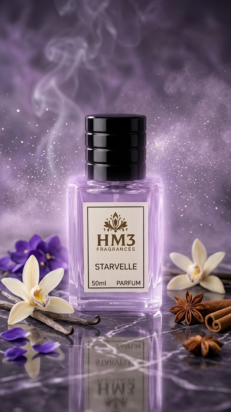 HM3 Starvelle Perfume – Musky Vanilla & Powdery Sweet Luxury Fragrance