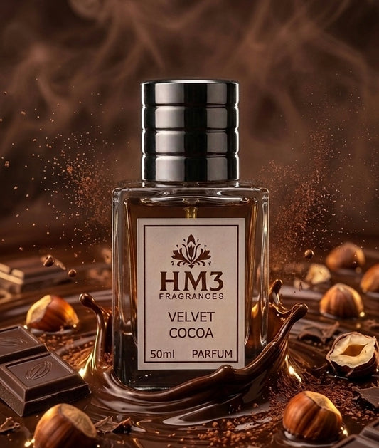 Velvet Cocoa Luxury Perfume – Chocolate & Hazelnut Fragrance