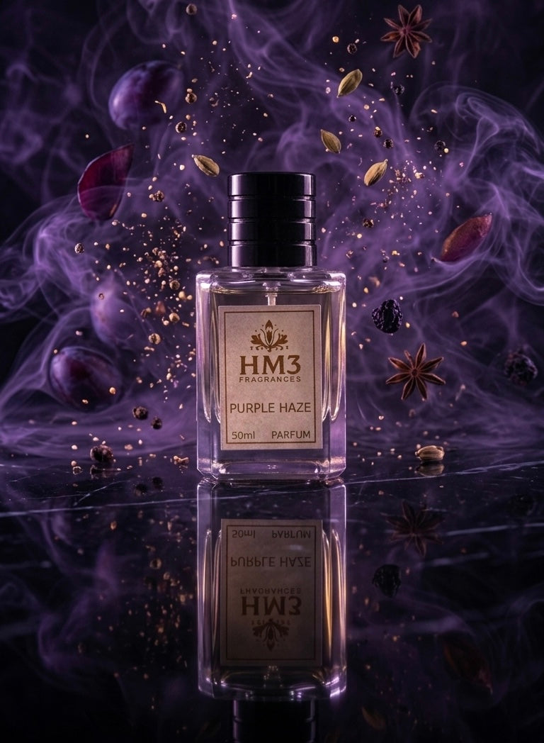 عطر إتش إم 3 بيربل هيز – عطر فاخر منعش بعبير التوابل والفواكه