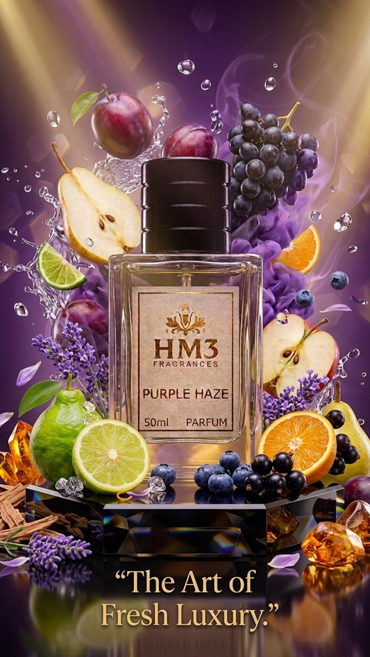 HM3 Purple Haze Perfume – Fresh Fruity Luxury Fragrance