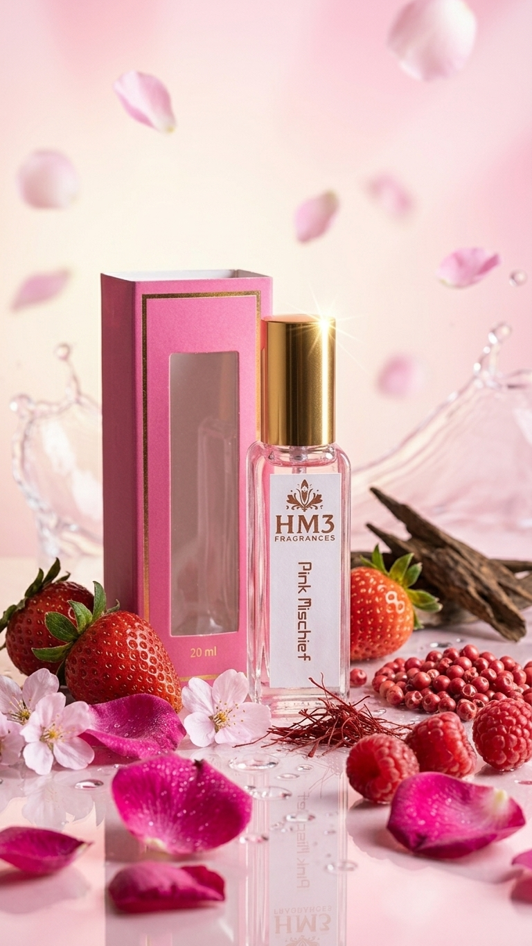 Pink Mischief – Fruity Floral Aquatic Perfume