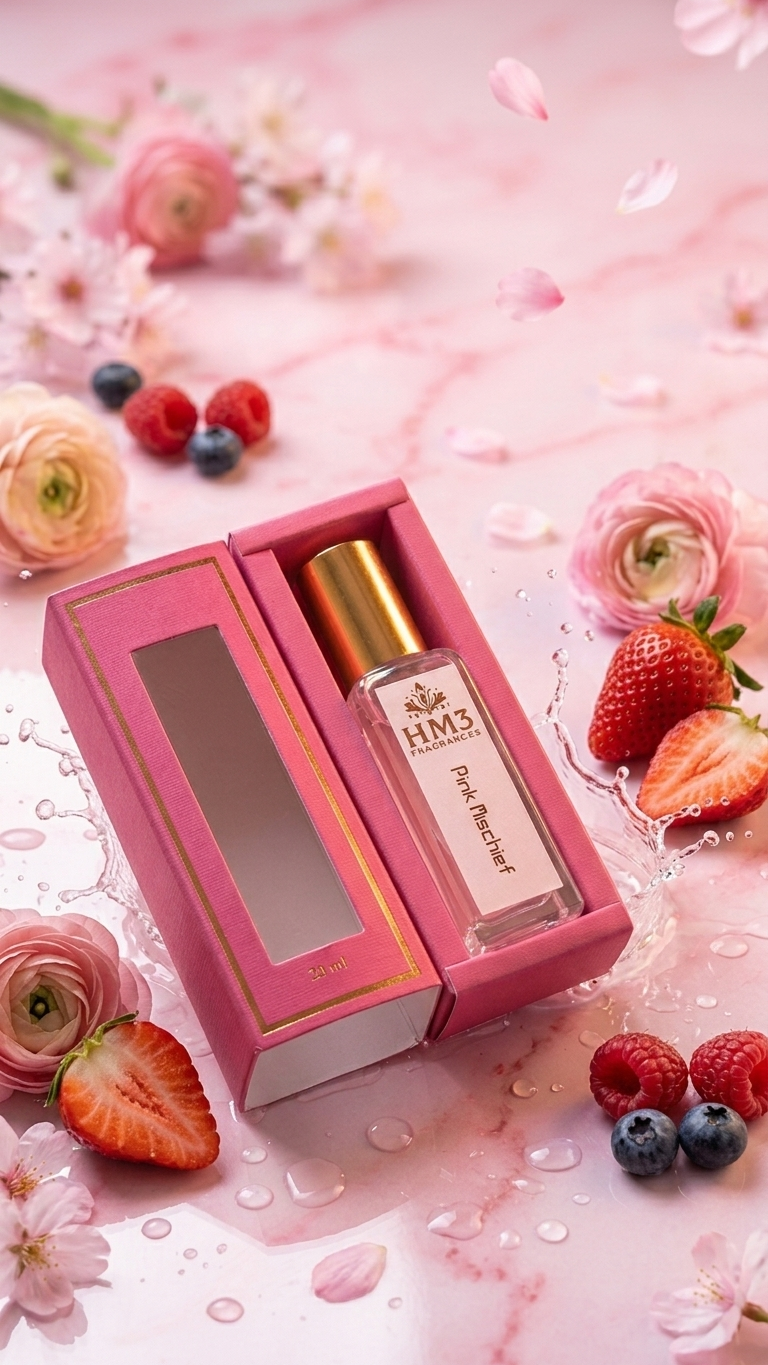 Pink Mischief – Fruity Floral Aquatic Perfume