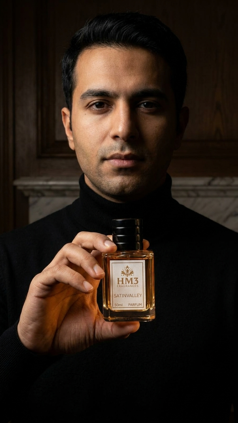 HM3 Satinvalley Perfume – Rose Oud & Amber Luxury Fragrance