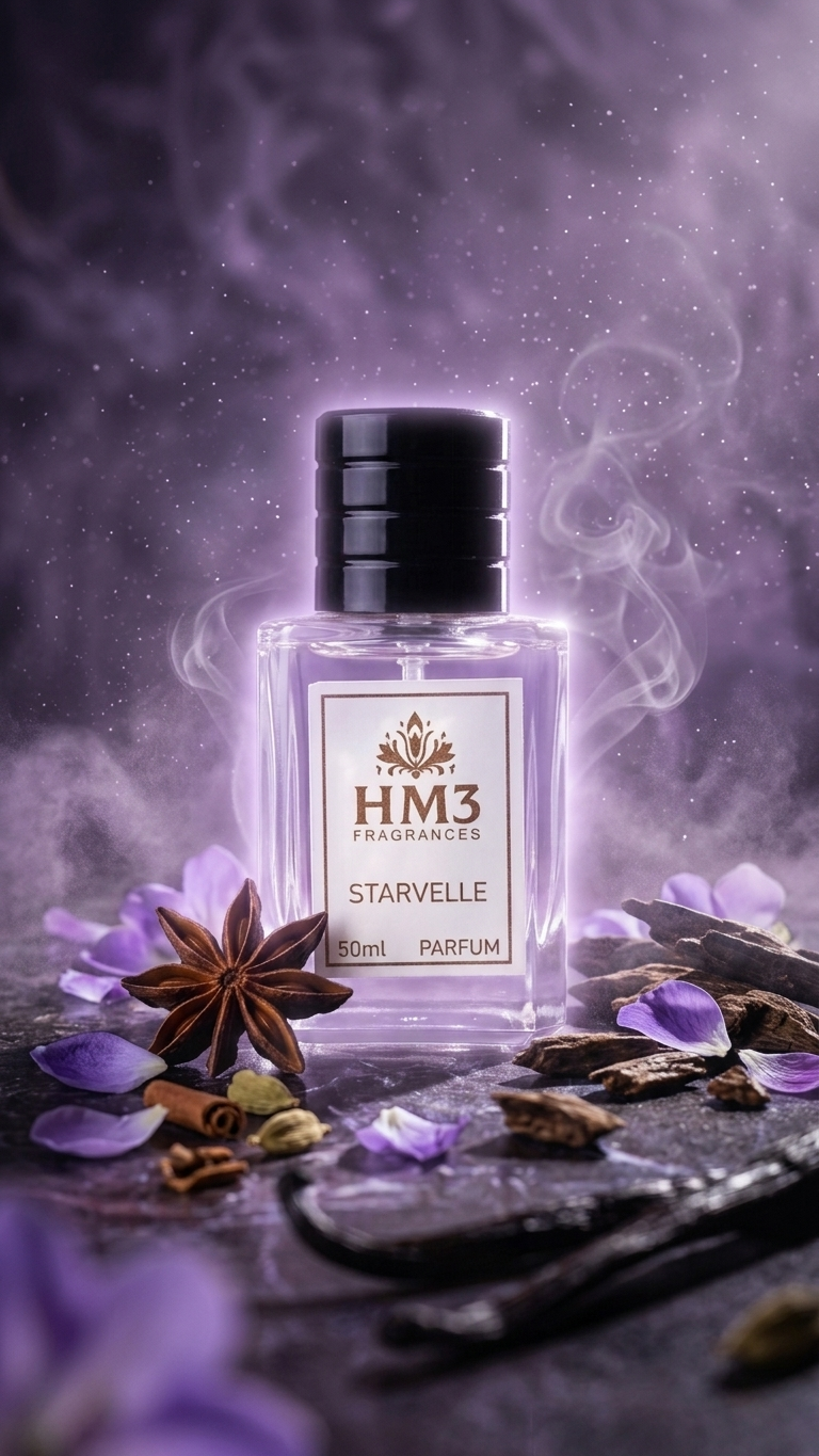 HM3 Starvelle Perfume – Musky Vanilla & Powdery Sweet Luxury Fragrance