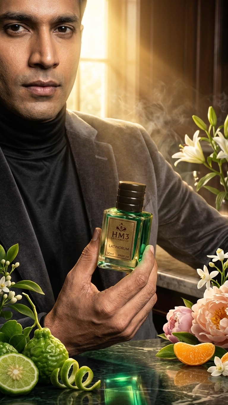 HM3 Latinorum Perfume – Fruity Floral & Citrus Musk Daily Wear Luxury Fragrance